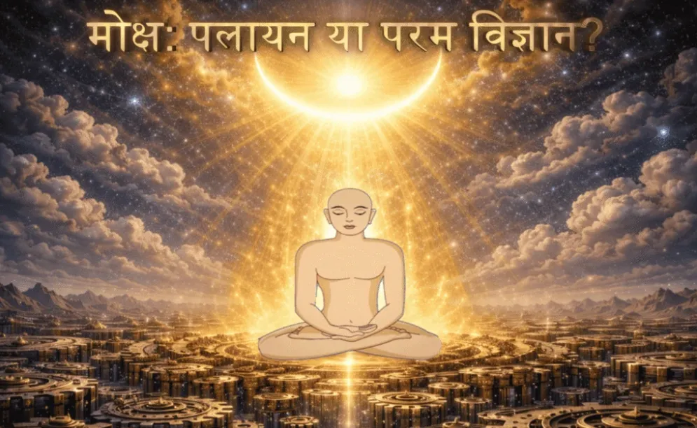 मोक्ष: पलायनवाद या परम पुरुषार्थ? जैन दर्शन का दृष्टिकोण